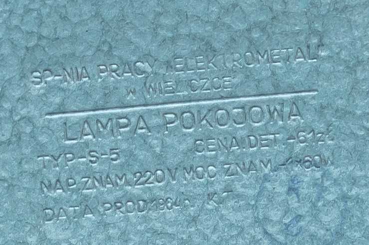 Para lampek nocnych lata 60 Art Deco Pop-Art Mid-Century Vintage PRL