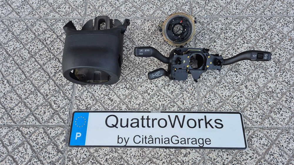 AUDI A4 B6/B7 ETC- KIT Manetes+ Cruise Control+ Fita Airbag+Forra+SMLS