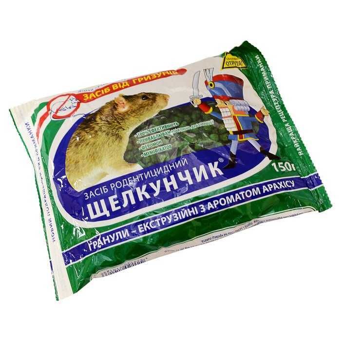 Засоби проти гризунів зерно , гранули , клейові пастки