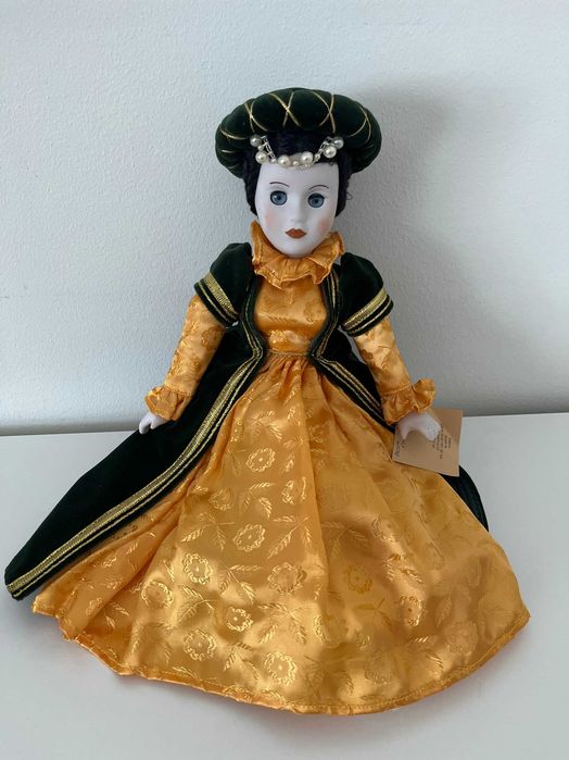 Lalka porcelanowa kolekcjonerska pracownia Kasia certyfikat Bona