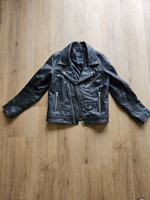 Kurtka APE skórzana klasyczna ramoneska S