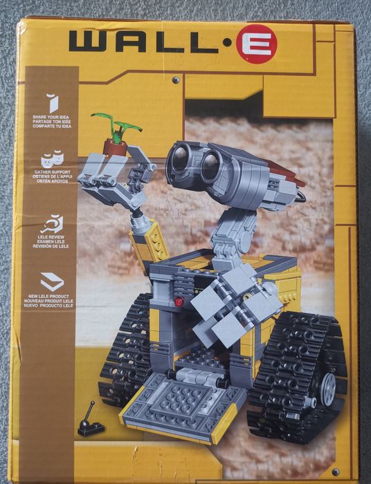 Klocki Ideas robot WALL-E na wzór 21303 - 687 elementów