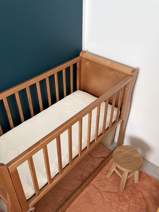 Mini łóżeczko Woodies Noble Crib 90x40 – Vintage