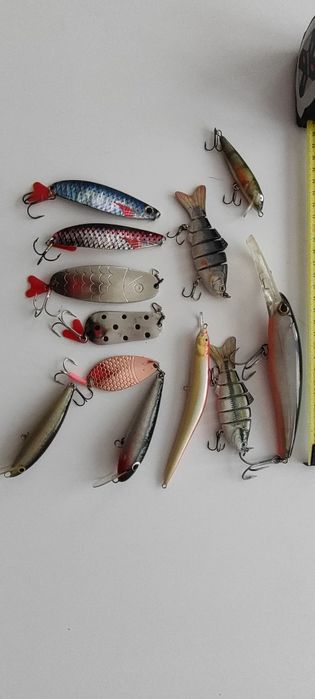 Zestaw dużych przynęt na szczupaka 12szt HM Jaxon Mikado Kamatsu