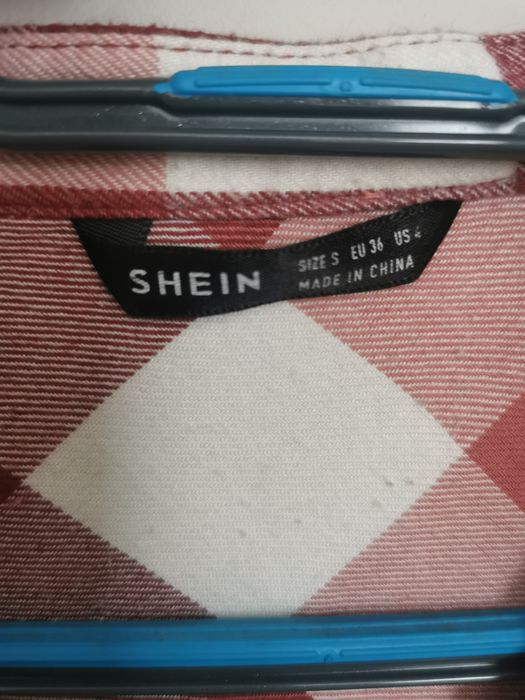 Koszula w kratkę Shein