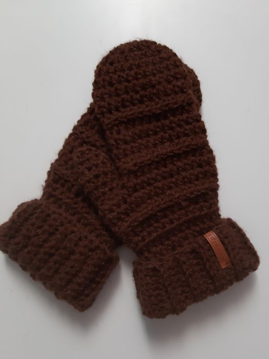 Rękawiczki z wełny 100% alpaka handmade Monalpi