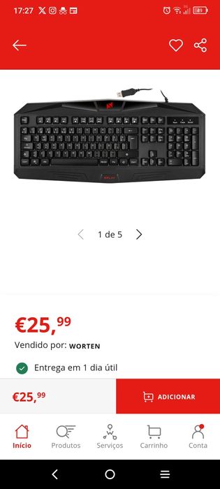 Teclado de Membrana NPlay Dominate 4.0