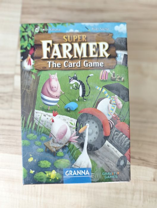 Gra Super Farmer The Card Game Granna – jak nowa, komplet