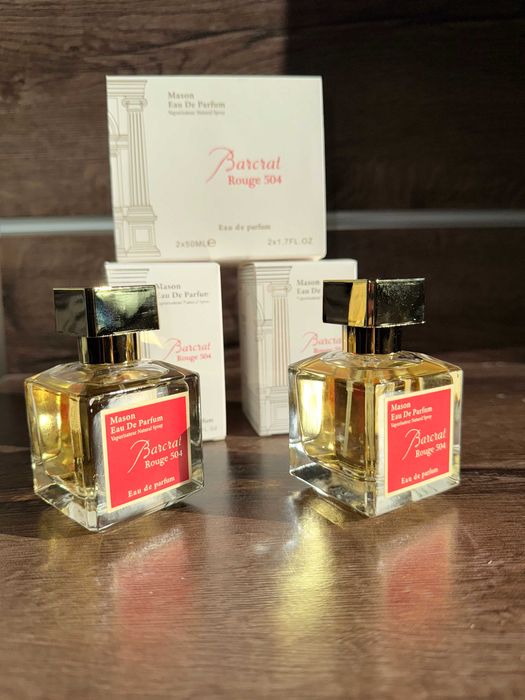 BARCRAT Rouge 504 – Perfumy damskie 2x50ml