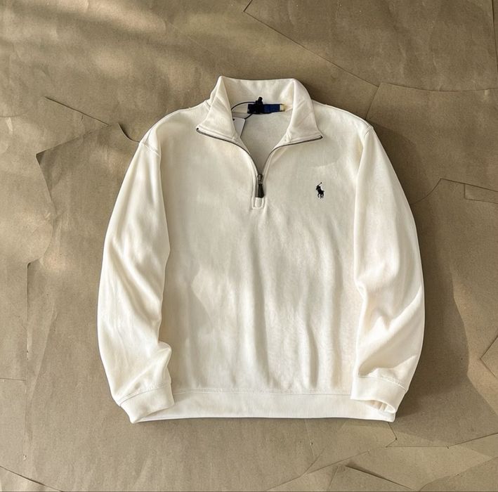 Полузамок Polo ralph lauren 1/3 в 3 кольорах / Zip поло