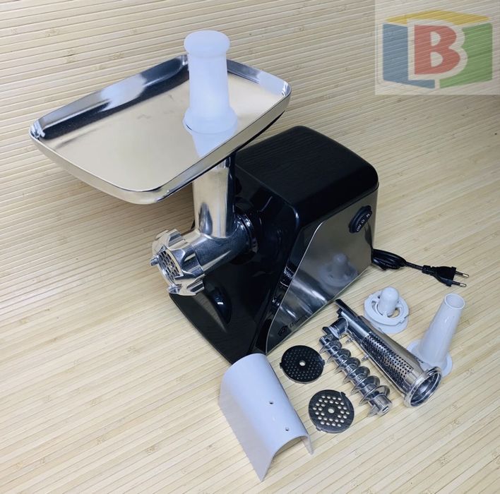 Мясорубка + соковыжималка Domotec MS-2023 электромясорубка 3000 ВТ