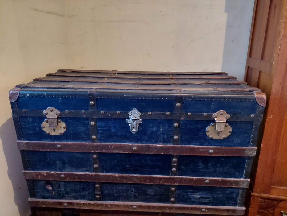 Arca/baú de madeira