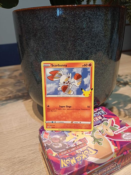 Carta Pokémon Scorbunny #16 Pokemon McDonalds 2021