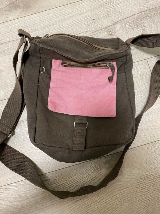 Удобная сумка кросбоди, 100% cotton