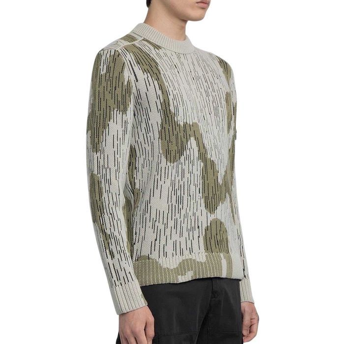 Светр SI 575D5 Mixed Yarn Sweater Rain Camo SI0252-RCA