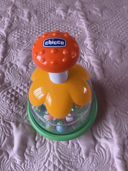Іграшка Chicco Дзиґа Веселка, майже нова