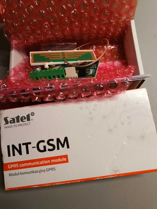 Moduł komunikacyjny GSM INT-GSM SATEL nowy