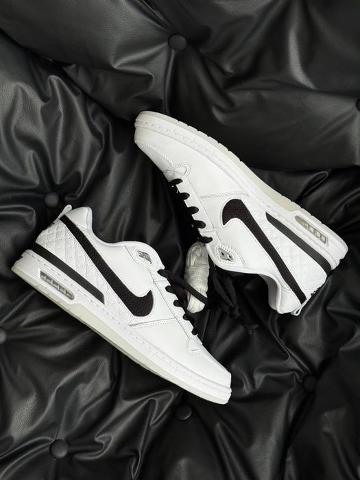 Оригинал Nike SB Paul Rodriguez Air Zoom White Black (HQ6828 100) кожание сб данк мужские найк