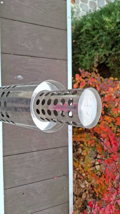 Витяжка для автономного газового котла з нержавійки