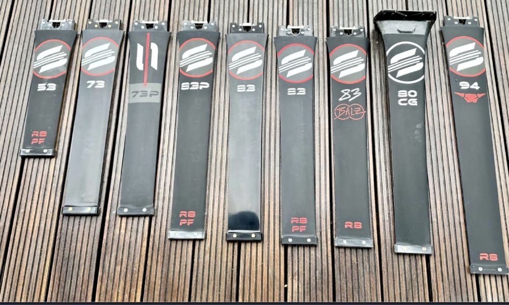 Sabfoil Leviathan 1550 ,1350 Front wing PUMPFoil Sup Downwind. Dock