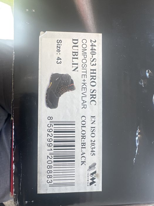 Trzewiki robocze VM footwear Dublin 2440 S3 HRO SRC