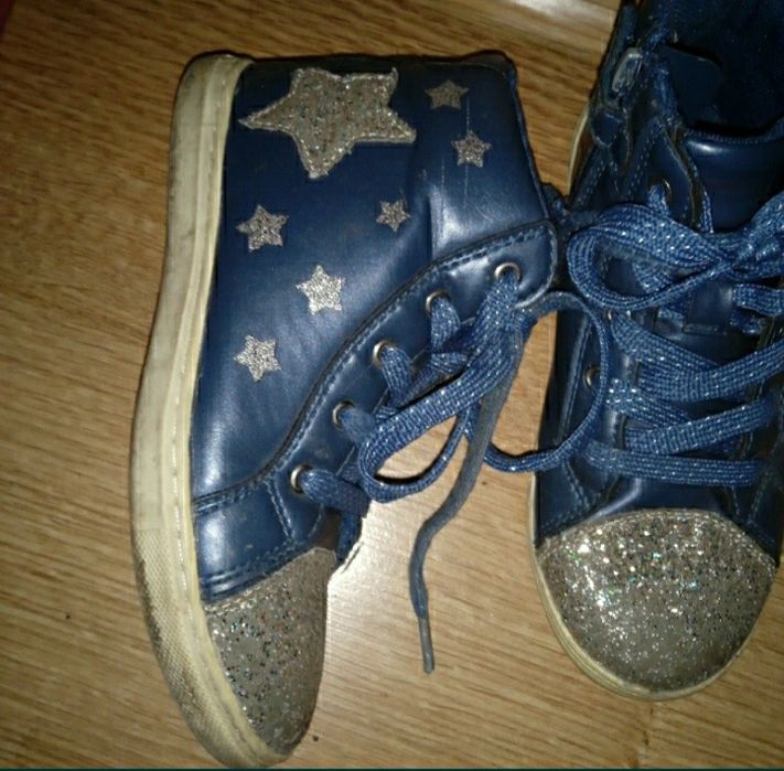 Синие демисезонные кеды кроссовки весенние