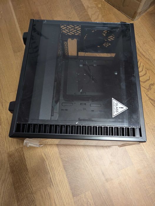 Fractal Design 7 Nano (mini-ITX, чорний, скло - Black TG Light)