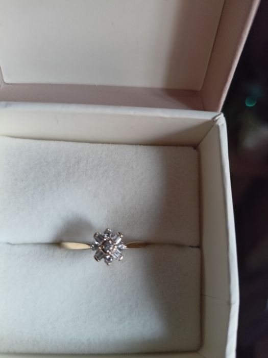 Pierścionek złoty APART