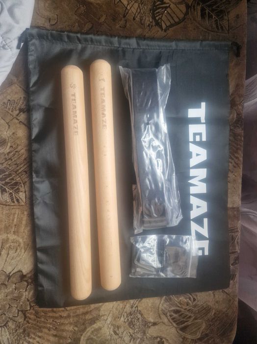 Guma taśma gimnastyczna pasek do jogi rozciągania 8 segmentów