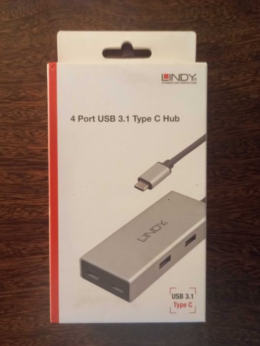Hub USB C 3.1 Lindy