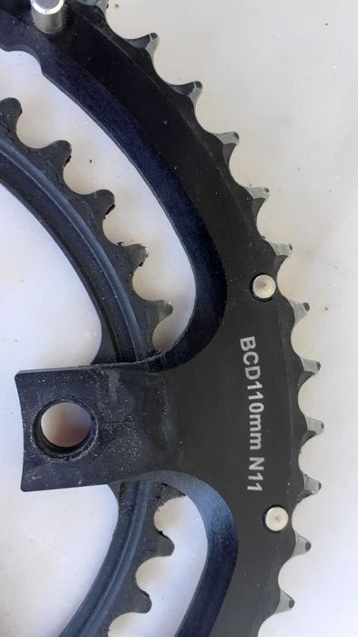 Pratos para pedaleiro ultegra Race On 53/39