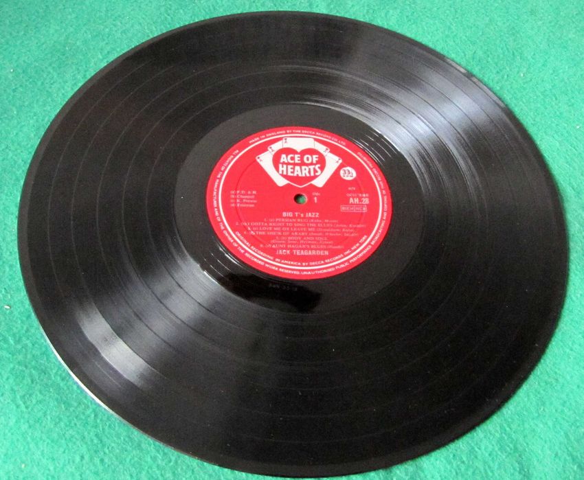 Jack Teagarden ~ vinyl ~ AH 28 ~ stan BDB