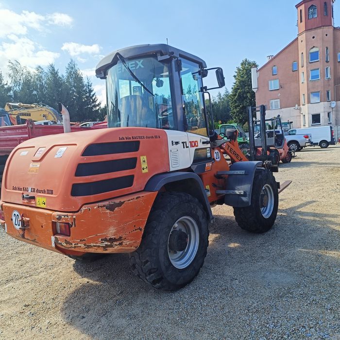 Maszyna budowlana ładowarka terex TL100