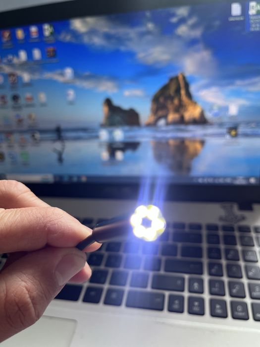 Эндоскоп бюджетный 3in1 кабель 2 метра влагозащищенный IP7