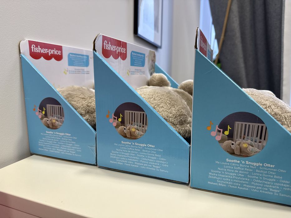 Дихаюча іграшка нічник Видра Fisher-Price Казкові сни видренятка FXC66