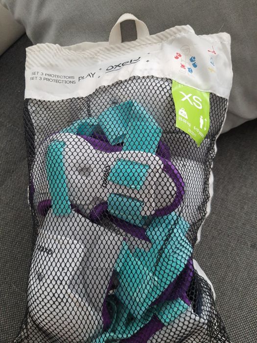 Ochraniacze Oxelo XS, 25-50 kg, 6-10 lat