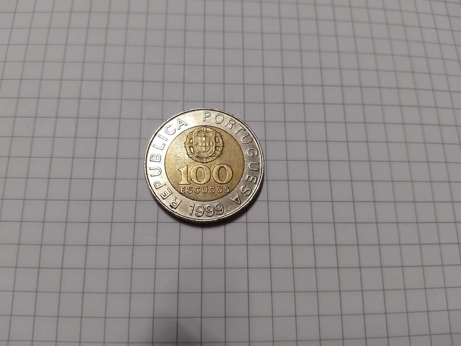 Moeda  100 ESCUDOS Pedro Nunes