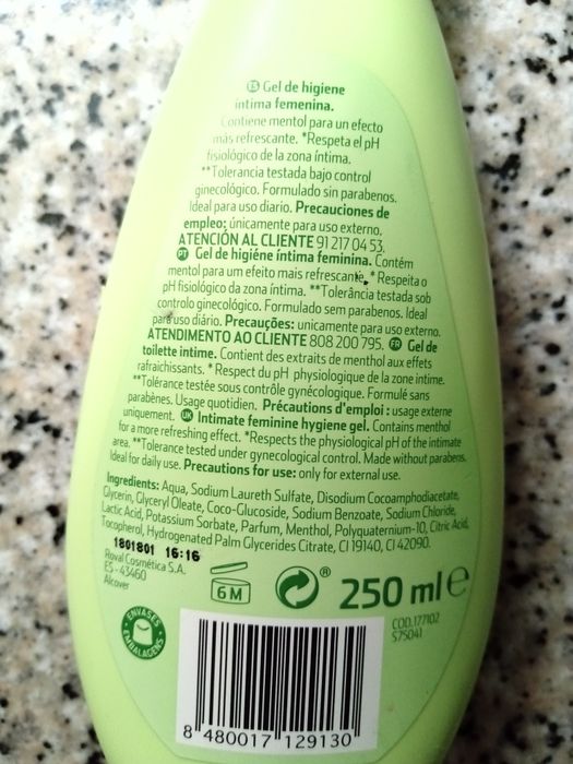 Gel íntimo Bonté Everyday