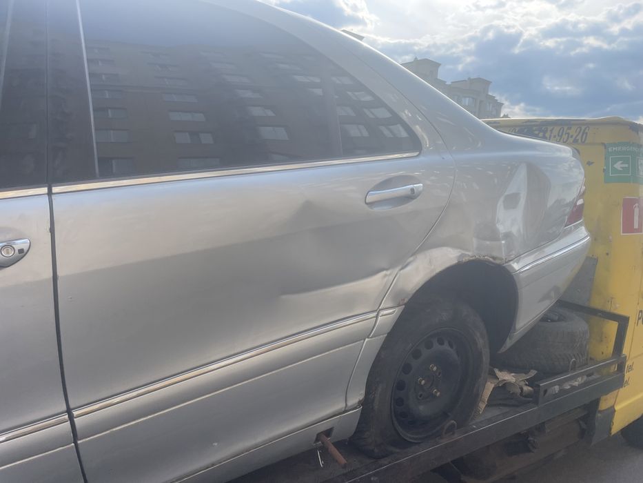 Разборка w220 S320CDI Акпп двигатель