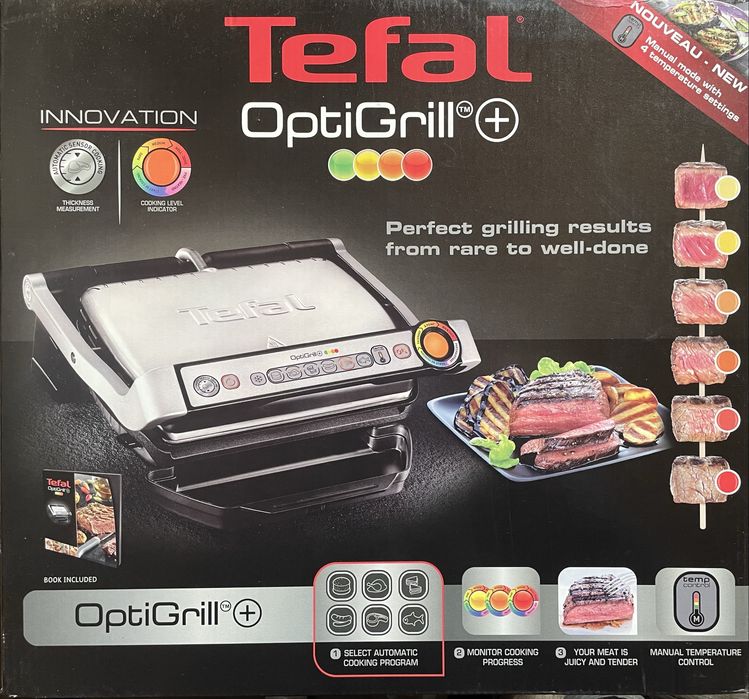 Гриль Tefal OptiGrill+