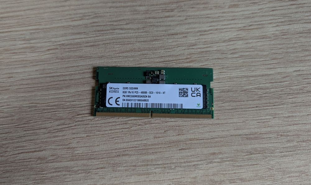 Оперативна пам'ять DDR5 SODIMM 8GB