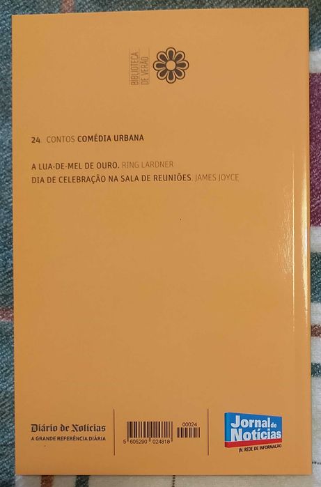 Contos de Comédia Urbana, Ring Lardner, James Joyce