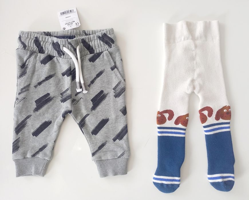 [10 szt.] Spodnie dla chłopca - r. 68