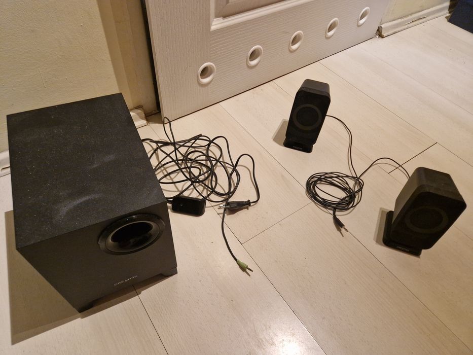 Zestaw 2.1 głośniki+subwoofer Creative Inspire T3130 świetny dźwięk