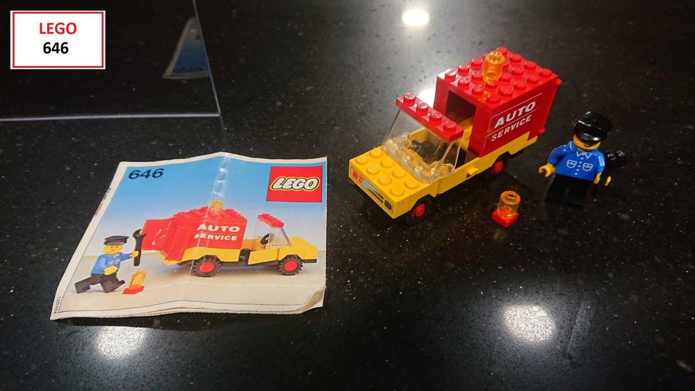 LEGO City Classic: 6677; 6692; 6624; 6645; 646; 1665; 1990; 6606