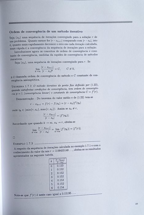 Análise Numérica - Universidade Aberta