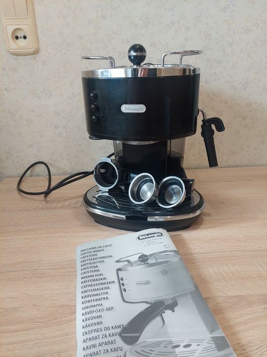 Продам рожковую кофеварку DeLonghi Icona ECO 310.BK