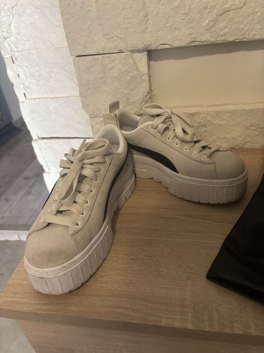 Buty Puma Mayze Stack, zamszowe