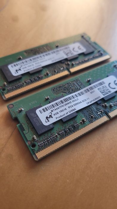 Pamięć RAM DDR4 8GB (2x 4GB) do laptopla SODIMM
