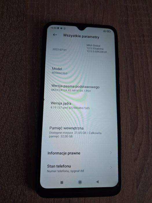 Telefon Xiaomi Redmi 9A smartfon telefon czarny gratis etui